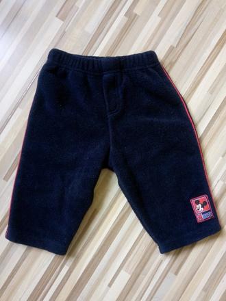 Teplé flisové tepláčiky, ladybird,62