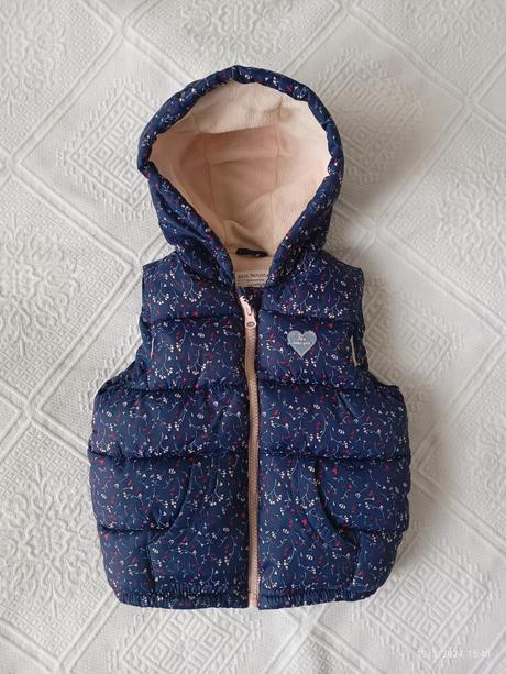 Zateplena vesta zara babygirl, zara,98