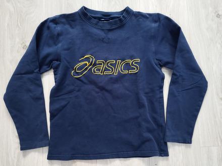 Chlapčenské hrubšie tričko/ mikina, asics,xs