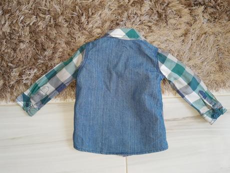 Karovana detská košeľa, f&f,80