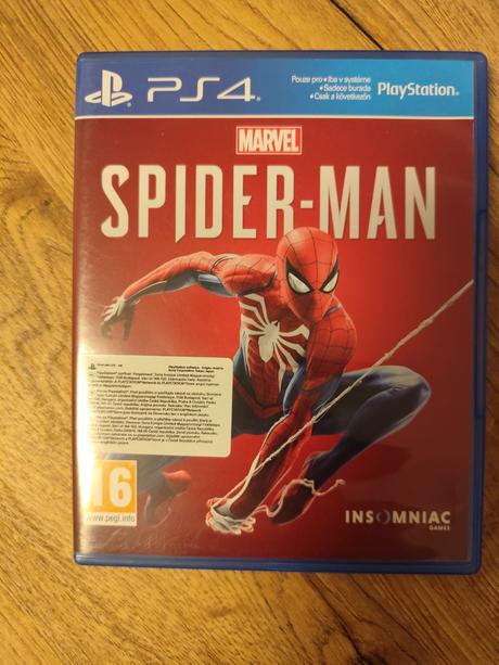 Hra spiderman ps 4, 