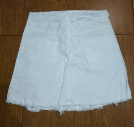 Riflová suknička, 152