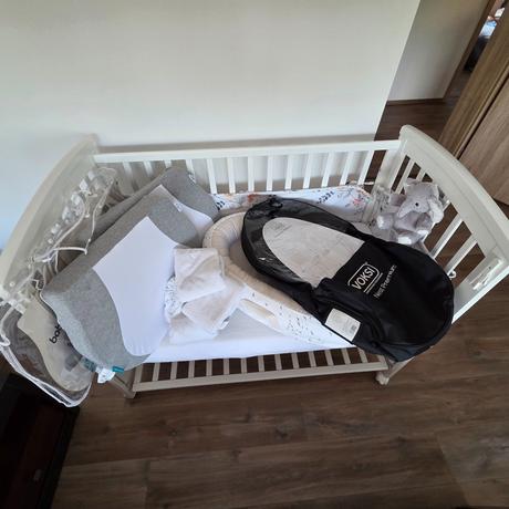 Hniezdo pre bábätko voksi baby nest premium white, šírka (cm): 55,dĺžka (cm): 90