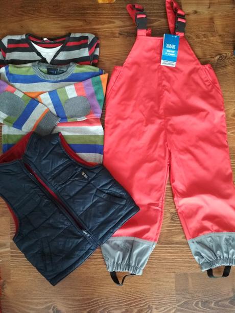 Balíček chlapec 3-5rokov, 104–116