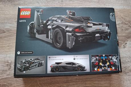 Lego technic 42173 sivé hyperauto,