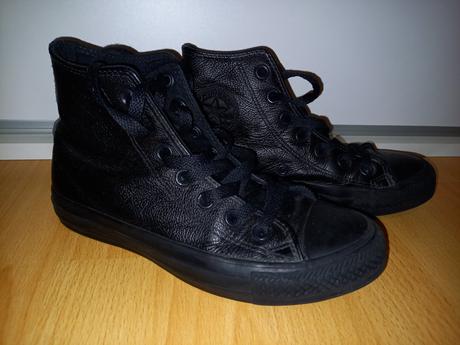 Botasky kožené, converse,36