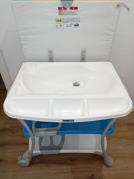 Prebaľovací pult s vaničkou cam,