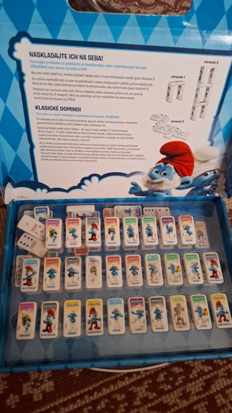 Zberateľský domino kufrík, 