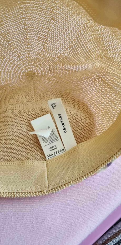 Slameny klobúčik 3-5r, reserved,98