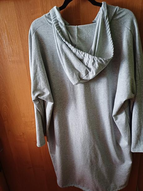 Dámska šedá mikina xxxl, xxxl