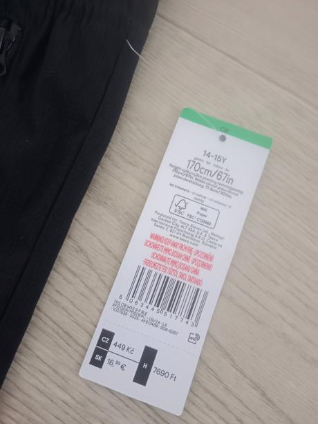 Nohavice sustak., f&f,170