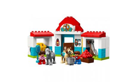 10868 lego duplo - stajne pre poníka, 