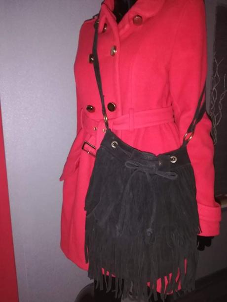 Vlnený kabát asos 38/40, 38