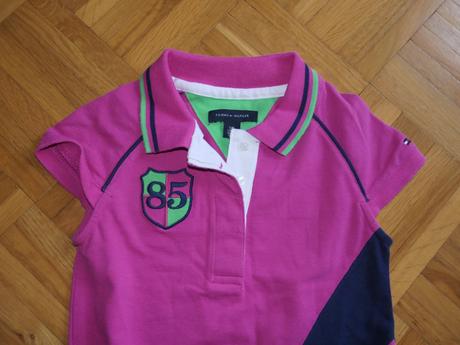 Tommy hilfiger dievcenske kvalitne saty 6/7r., tommy hilfiger,122