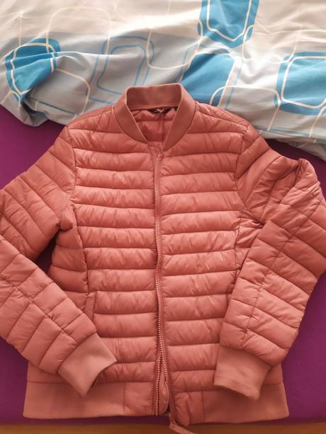 Ružová bunda esmara veľkosť 36, esmara,36