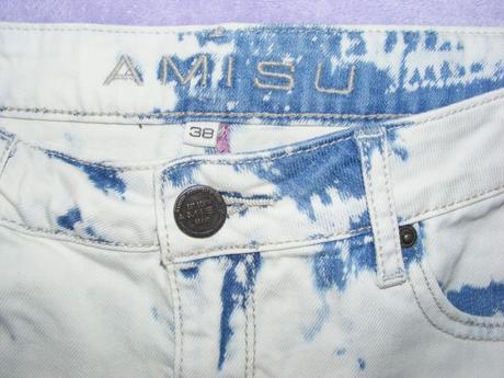 Rifľová sukňa zn. amisu, amisu,38