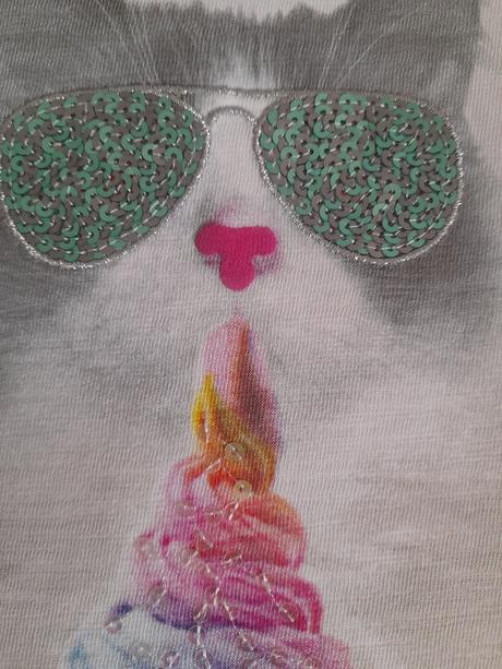 Tričko s mačkou, 140