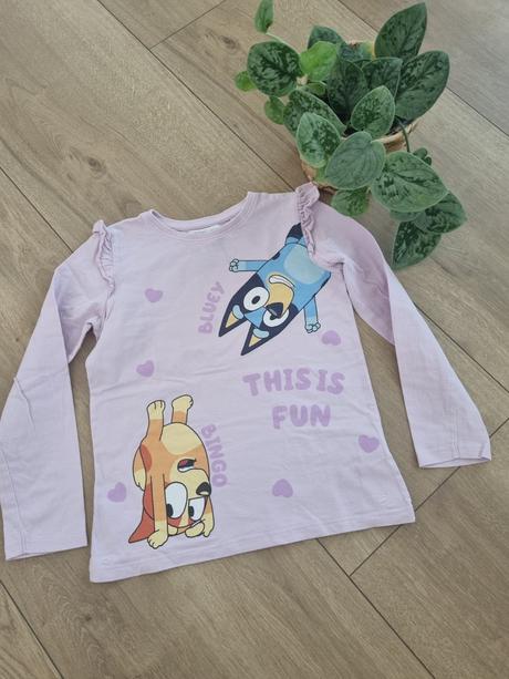 Tričko bluey, sinsay,122