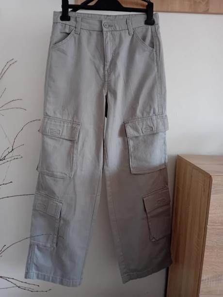 Cargo nohavice, h&m,36
