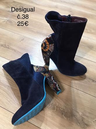 Dámske kotníky desigual č.38, desigual,38