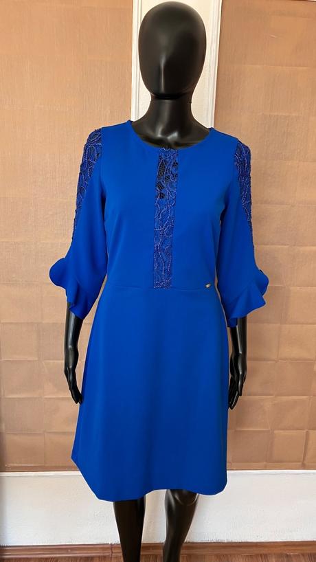 Dámske áčkové šaty elegantné rouge avenue (l), l