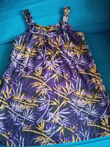 Letné šaty pre tehulky, ľahký model, xl