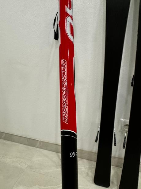 Detské lyže dobermann, palice atomic, atomic,110-119 cm