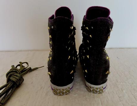 Kotníkové tenisky na skrytej platforme veľ.39, 39