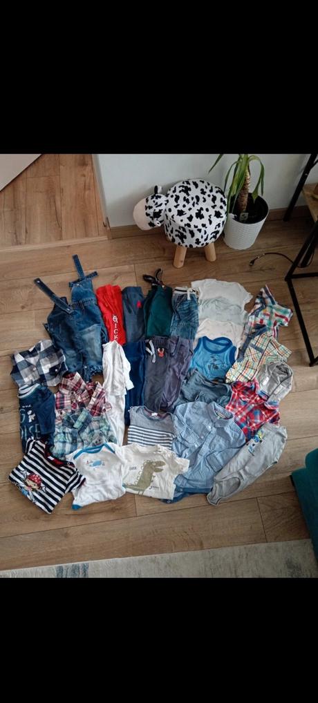 Balík chlapčenského oblecenia 3-6/6-9 mesiacov, 68–80