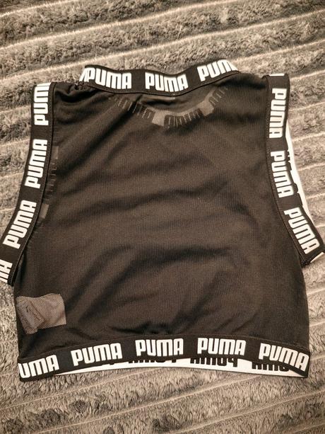 Športový crop top, puma,xs