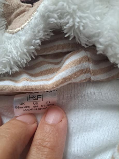 Prechodna kombinéza, overal rozm.68/74cm, f&f,68