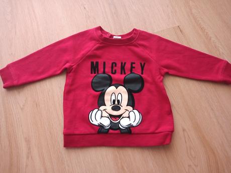 Mikiny mickey mouse pre chlapca, h&m,80