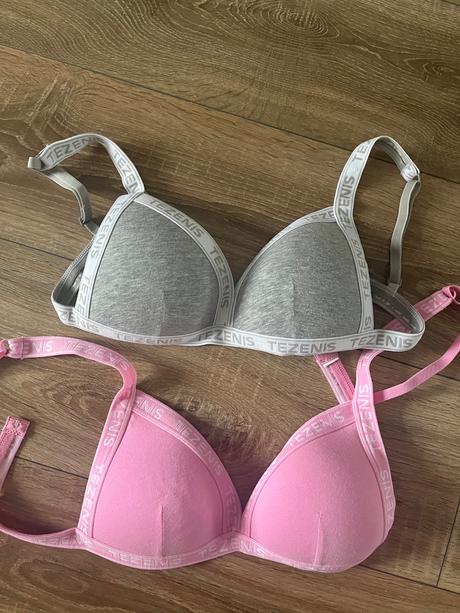 2pack podprsenky - len preprané, tezenis,75b