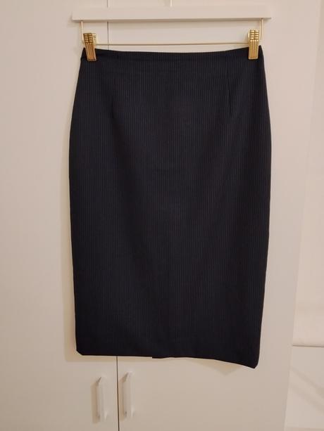 Massimo dutti - vlnená puzdrová sukňa, 34