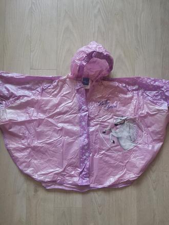 Pršiplášť - pončo biely kôň, 92