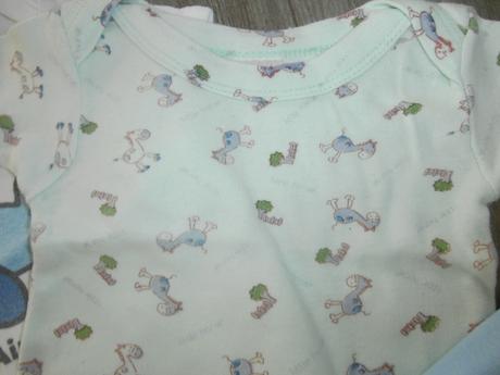 Body 4ks body s krátkym rukávom, 50–62