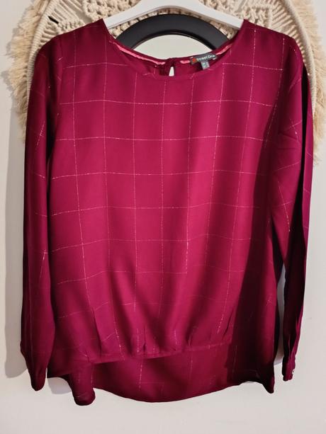 Bordová blúzka, street one,l