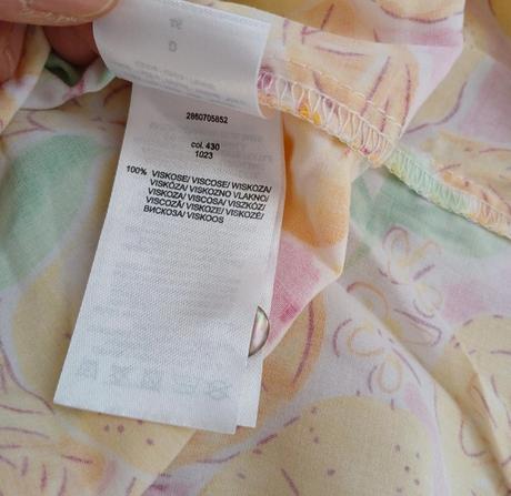 Žlté letné košeľové šaty montego, 46