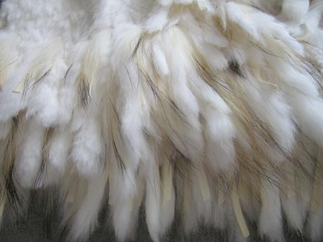 Zajačí kožuštek , vesta - kozuch , l