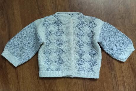 Handmade svetrík novorodenec, 62