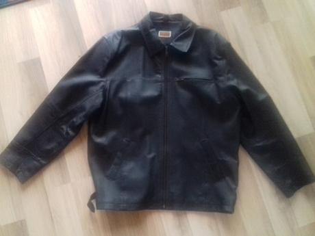 Pánsky kožený kabát, 48