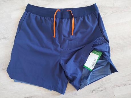Tchibo - nenosené pánske bežecké šortky 2 v 1, tchibo,m
