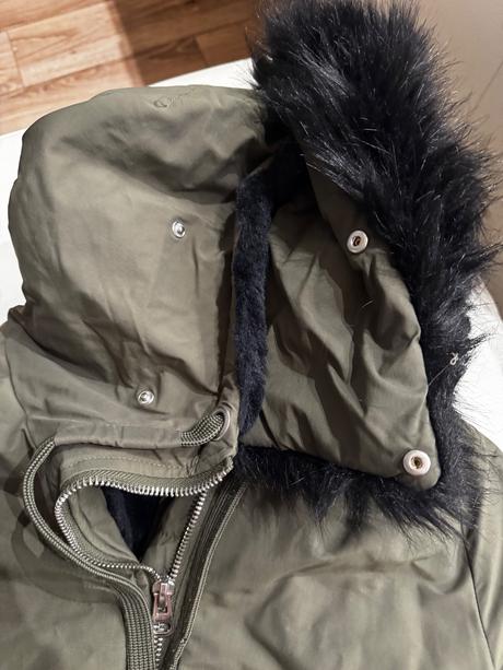 Dámska zimná bunda - parka, zara,m
