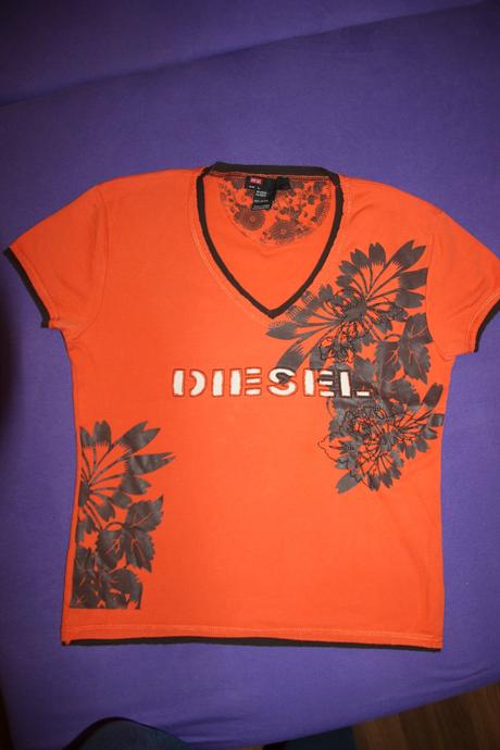 Triko s nápisom, diesel,l