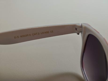 Dievčenské okuliare motív usa, 