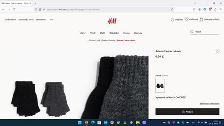 Zimné čiapky, súprava šál + čiapka, h&m