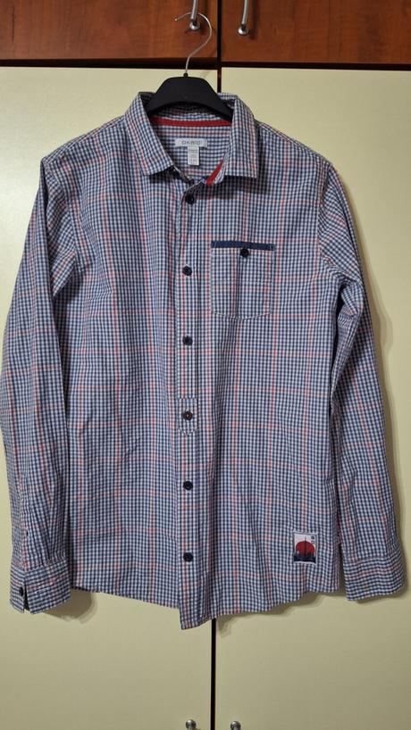 Predám chlapčenské košele, tričká a saká., adidas,158