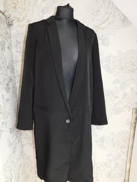 Damske predlzene sako/kabat, h&m,38