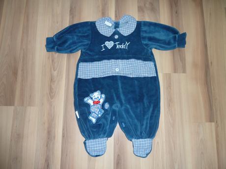 Velurovy overalik, baby,68