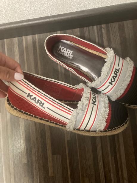 Karl lagerfeld espadrilky, karl lagerfeld,38